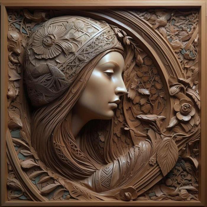 نموذج ثلاثي الأبعاد لآلة CNC 3D Art 